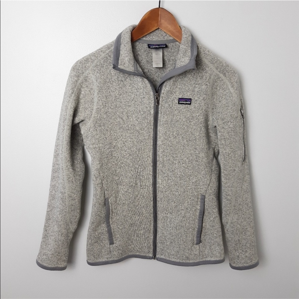 Patagonia Full Zip Better Sweater Gray
